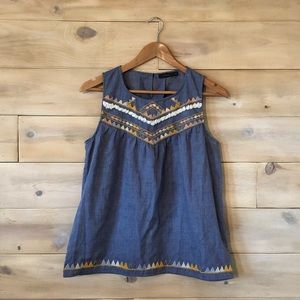 Chambray Tank top